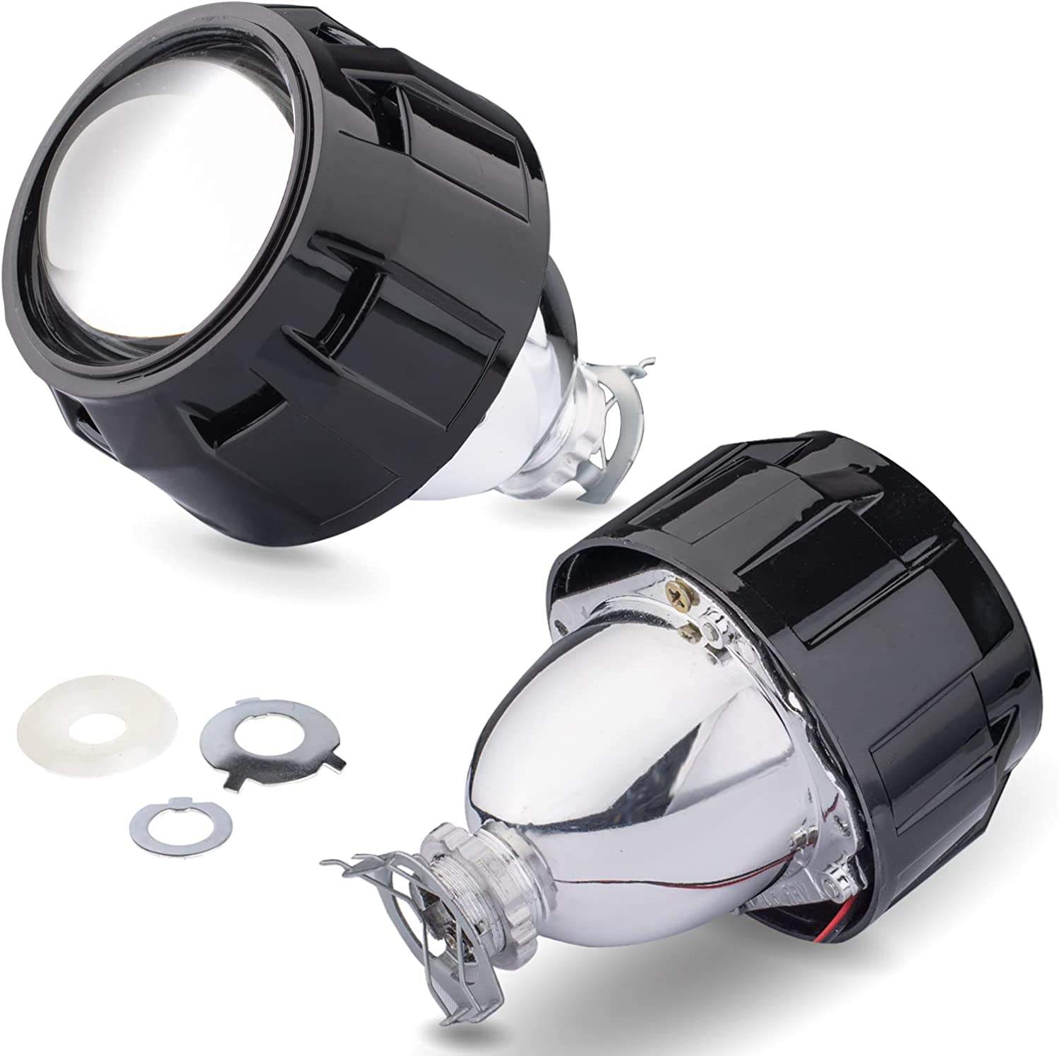 Lentille de projecteur + linceul noir