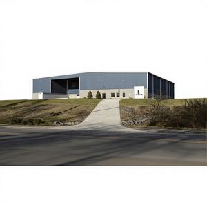 อาคารเหล็กสำเร็จรูปสำหรับโรงงาน - ติดตั้งรวดเร็ว ทนทานต่อแรงกดของหิมะ พื้นผิวชุบสังกะสี อายุการใช้งาน 50 ปี - Product Image 1