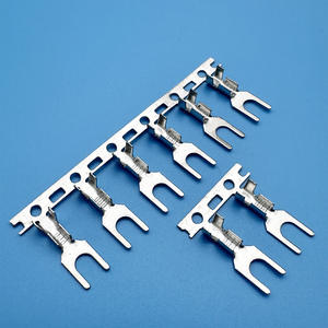 Bloc de bornes de type fourche en cuivre pur 5P M3, bornes de type U pour l'électronique et l'ingénierie électrique - Product Image 2