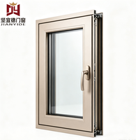 Ventanas de Aluminio con Rotura de Puente Térmico, Impermeables, con Triple Acristalamiento, Estándar AS2047, para Uso en Villas, Venta al Por Mayor