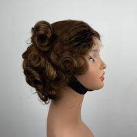 Perruque Pixie couleur marron Pephair, prix abordable, 100% cheveux humains vierges vietnamiens bruts, perruques Lace Front en dentelle transparente, coupe Bob