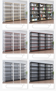 Modern Metal Living Room & Home Office <b>Bookcase</b>-Eco-friendly Powder-coated - Product Image 5
