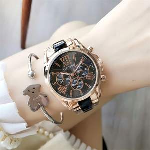 Montres sur mesure avec logo, montre de luxe pour femme, Relojes De Lujo, acier inoxydable japonais, étanche, montre-bracelet à quartz analogique pour femme - Product Image 5