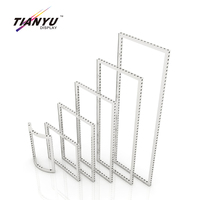 TIANYU Système de présentation durable pour salons professionnels avec cadre en aluminium modulaire et éclairage puissant