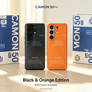 Téléphone mobile original Camon 50 Pro 5G Smartphone Android 13 Octa Core 48MP Caméra arrière Écran AMOLED Capteur d'empreintes digitales - Product Image 2