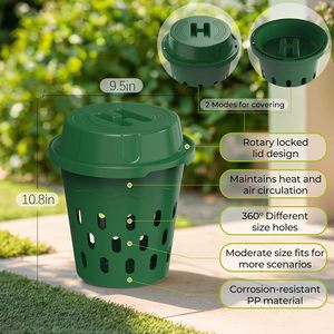 Composteur de jardin <span class=keywords><strong>enterré</strong></span> avec couvercle, composteur de vers de terre souterrain pour les déchets de jardin et de cuisine, vente en gros, logo personnalisé - Product Image 3