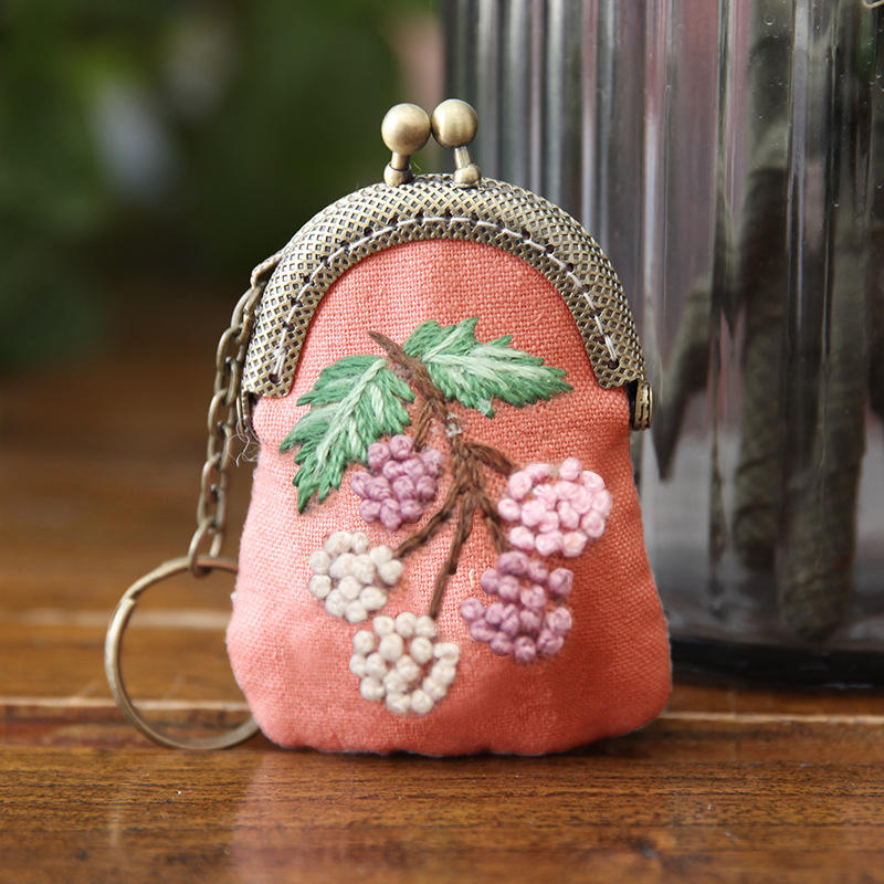 7 kits de broderie DIY pour sac à main