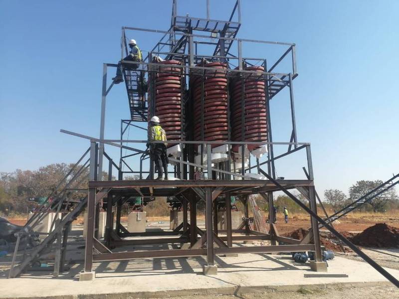 40TPH 100TPH Complete Chromite Washing Machine