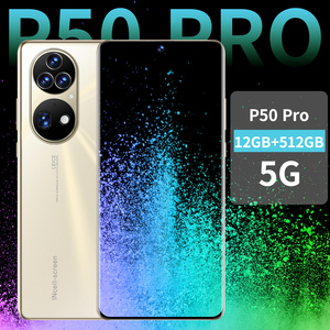 Nuevo Teléfono Inteligente <span class=keywords><strong>P50</strong></span> <span class=keywords><strong>Pro</strong></span> 2022, 12 GB, 512 GB, Pantalla AMOLED de 7.3 Pulgadas, Android 11.0, Rojo, Desbloqueo por Huella Dactilar, Teléfono Móvil - Product Image 2