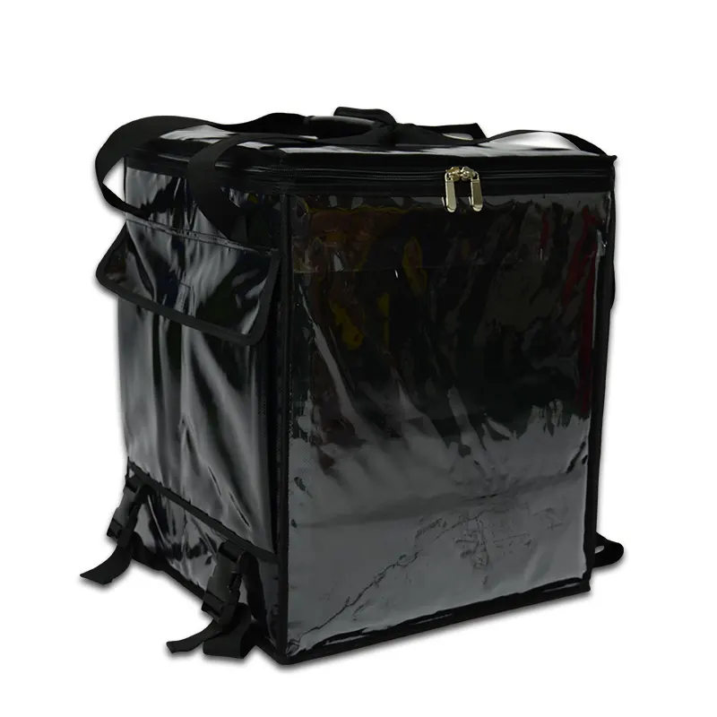 Motorcycle Delivery Box Heated Grocery Food Delivery Extra Large Insulated Thermal Cooler Bag Accept Customized Insulated Pouch