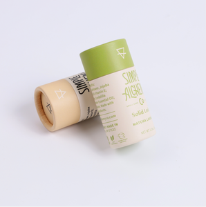 หลอดกระดาษคราฟท์ย่อยสลายได้สำหรับบรรจุลิปบาล์มแบบแท่ง - Product Image 4