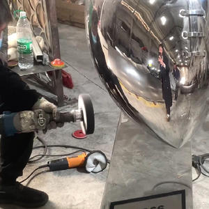 ประติมากรรมลูกฟุตบอลรักบี้โลหะขนาดเท่าของจริง รางวัลกีฬา ของที่ระลึก ขัดเงาด้วย<span class=keywords><strong>กระจก</strong></span> ถ้วยรางวัลฟุตบอลอเมริกันสแตนเลส - Product Image 6