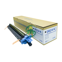 Unité de tambour DR214 à haut rendement compatible avec les copieurs Konica Minolta Bizhub C227 C287 C367 C7528, kit tambour noir avec puce