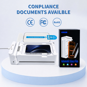 Protection d'écran universelle en verre trempé pour machine d'application automatique, confidentialité HD, couverture intégrale AR, 9H, antistatique, OEM - Product Image 6