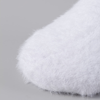 Damen Warme Winter-Thermosocken, dick gefüttert mit Fleece, Nerz-Samt, normale, flauschige, knöchelhohe, gestrickte, flauschige Socken für den Schlaf und den Innenbereich, individuell anpassbar