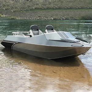 KinOcean Nouveau 15 pieds 4 personnes en aluminium Drifting Cruiser Yacht <span class=keywords><strong>River</strong></span> Racing Inboard Motor Jet Boat Sports Obtenez une remise maximale! - Product Image 4
