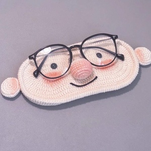 Kit <span class=keywords><strong>de</strong></span> Matériaux DIY en Fil <span class=keywords><strong>de</strong></span> Coton Fait Main pour Crochet et Tissage – Boîte <span class=keywords><strong>de</strong></span> <span class=keywords><strong>Rangement</strong></span> pour Lunettes Lapin Ours – Cadeau pour Couple - Product Image 6