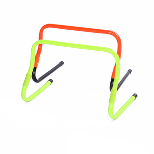Wholesale Football Soccer Training Equipment adjustable plastic agility hurdles
