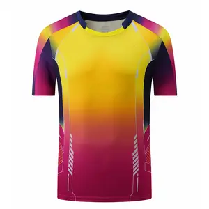 Unisex Fitness En Entertainment Sportkleding Voor Badminton Badminton T-shirt Dragen