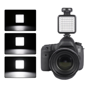 Alta qualità lunga durata 5.5W 800lm 6000K Mini portatile 49 LED lampada Video lampada <span class=keywords><strong>fotografica</strong></span> illuminazione <span class=keywords><strong>fotografica</strong></span> per fotografia <span class=keywords><strong>fotografica</strong></span> - Product Image 2