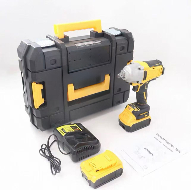 21V Brushless Electric Wrench Electric Screwdriver High Torque Impact Wrench Industrial Grade Home Use Direct From Manufacturer