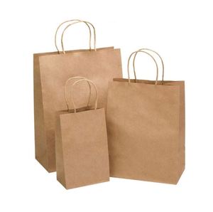 Eco Certified Custom Wholesale Friendly Fsc Craft Food <b>Gift</b> Packaging White Brown Black <b>Plain</b> Paper <b>Bag</b> Printed Kraft Paper <b>Bag</b> - Product Image 6