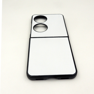 Venta al por mayor de plástico duro en blanco 2D sublimación funda para teléfono móvil para <span class=keywords><strong>Huawei</strong></span> <span class=keywords><strong>P50</strong></span> bolsillo con inserto de aluminio - Product Image 4