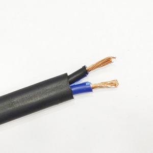 Fabrication de câbles BVVB/RVVB 1.5/2.5/6mm fil gainé plat en Pvc noyau de cuivre <span class=keywords><strong>pas</strong></span> <span class=keywords><strong>cher</strong></span> prix Pvc isolé câble maison fil - Product Image 2