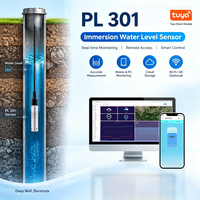 Dispositif de surveillance du niveau d'eau des puits profonds, transducteur de pression submersible PL301 pour la mesure de la profondeur de 100m à 500m