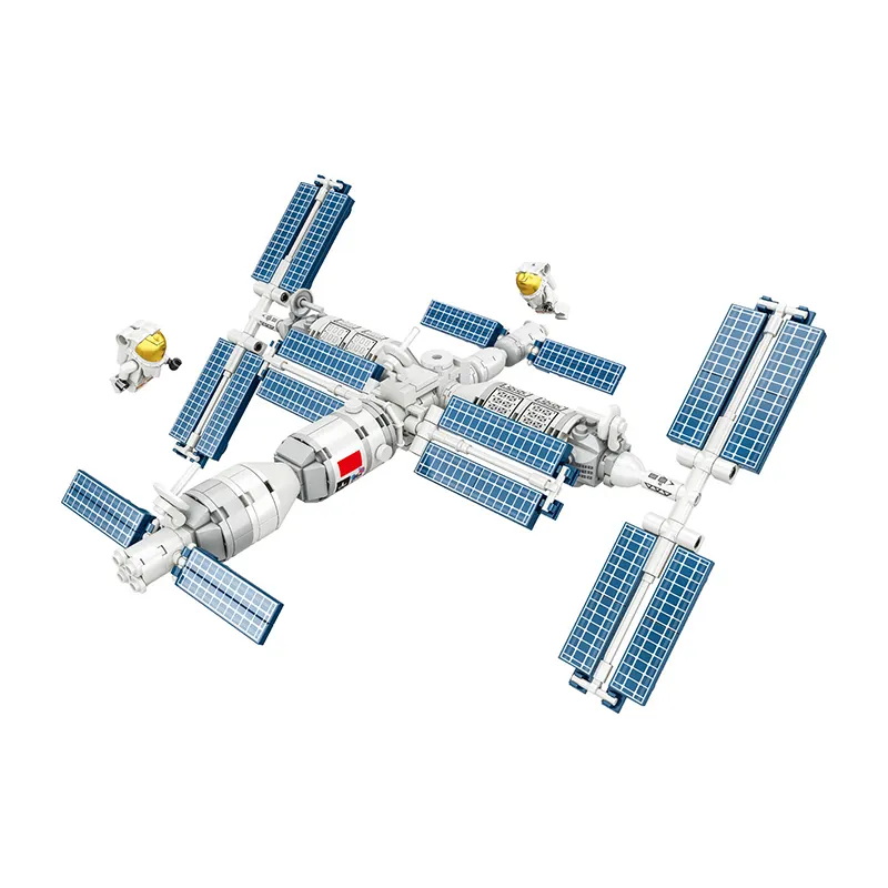 Popular Kids Space Flight Series Bricks Spaceship Building Block Construction Assembling Blocks Toys Set