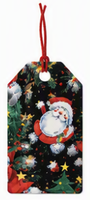 Ensemble d'emballages cadeaux de Noël Père Noël, motif renne vintage, papier recyclable, tailles personnalisables - Collection complète pour les fêtes