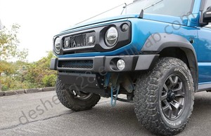 Protection de pare-chocs avant pour Suzuki JIMNY JB64W JB74W 2019+, accessoires de mise à niveau anti-collision pour l'extérieur de la <span class=keywords><strong>voiture</strong></span> - Product Image 5