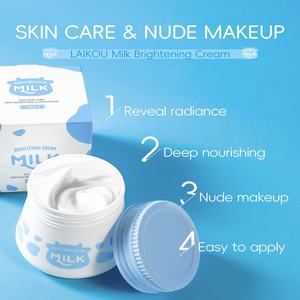 Crema de Leche Nutritiva e Hidratante Profunda LAIKOU, Marca Privada para el Cuidado Facial con Niacinamida, Manteca de Karité e Ingredientes Iluminadores - Product Image 6