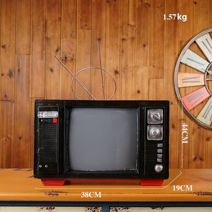 Televisori Retrò <span class=keywords><strong>Anni</strong></span> '70, '<span class=keywords><strong>80</strong></span>, '90, Modelli Decorativi in Metallo Creativi, Decorazioni per la Casa, Installazioni Artistiche, Vendita all'Ingrosso - Product Image 4