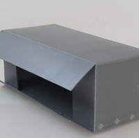 Boîte pliable en plastique ondulé en PP, étanche et résistante à l'humidité, pour le commerce de gros, avec feuille de découpe.