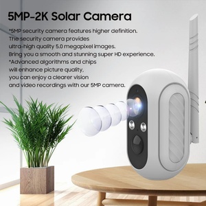 <b>Mini</b> 2K WiFi Indoor 4G Outdoor Solar Security PIR Alarm IP <b>Camera</b> Wireless Network 5MP Night Vision Two Way Surveillance Cameras - Product Image 6