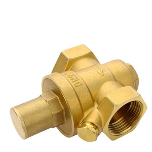 Válvula reductora de presión de latón Huihong ajustable de 0.09 a 0.8 Mpa para calentador de agua, grifo, purificador de agua, doble rosca - Product Image 1