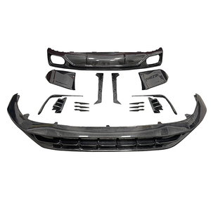 Kit de difusor de labios delanteros para coche, piezas modificadas, cuerpo completo, actualización ABT Q8 RSQ8, elevador facial para <span class=keywords><strong>Audi</strong></span> Q8 RSQ8 - Product Image 1