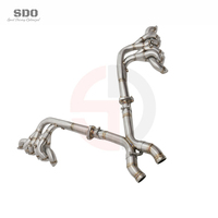 Sistema de Escape de Alto Rendimiento SDO SS304 con Colector de Longitud Igual y Tubo en X para Aston Martin DB9 6.0L V12 2004-2016