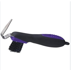 Щетка для чистки копыт из нержавеющей стали с кожаным ремешком - Product Image 5