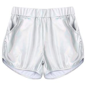 Pantalones Cortos Metálicos para Hombre, Estilo Booty Shorts, para Discoteca, Yoga, Fitness, Gimnasia - Product Image 4