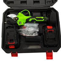 Sécateur d'arbre sans fil Vertak 20V sans balais, capacité de coupe de 25 mm, cisaille électrique à batterie pour la taille des branches fraîches