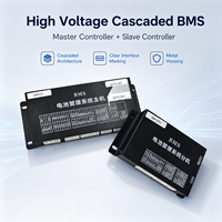 Batterie externe haute tension avec protection BMS PCB 112S EC-HV-MC1+EC-HV-SC6 + écran LCD 4,3 pouces avec surveillance CAN RS485