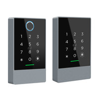 Lecteur de contrôle d'accès intelligent TTLock avec empreinte digitale et carte, IP67, sans fil, Wi-Fi, avec fonction de réinitialisation pour le contrôle d'accès