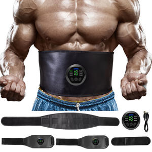 Ceinture d'entraînement abdominale rechargeable à 6 modes et 18 niveaux d'intensité, sangle de taille et de bras pour l'exercice des muscles abdominaux - Product Image 2