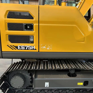 SDLG รถขุด E675H แบคโฮใหม่พร้อมการปล่อยก๊าซเรือนกระจกแห่งชาติสี่ตัวรถขุดตีนตะขาบใช้มีคุณสมบัติปั๊มเครื่องยนต์ส่วนประกอบหลัก - Product Image 2