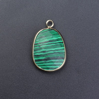 Pendentifs en pierres précieuses naturelles facettées, pendentifs en pierre de lapis-lazuli en forme de goutte d'eau ovale facettée pour colliers 25x18mm