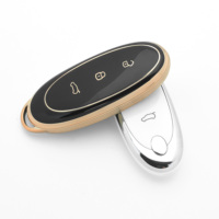 Étui de protection complet pour clé de voiture GZ DOMI, style luxueux, léger, brillant, en TPU transparent, avec boutons, pour Dongfeng Nammi Box, accessoire de voiture