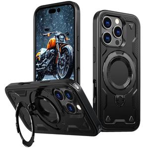 Nouvel arrivage de housse de téléphone Hybrid <span class=keywords><strong>Tough</strong></span> Magnetic Wireless Charging Kickstand pour <span class=keywords><strong>iphone</strong></span> 17 air Pro Max 16 Se Plus 15 14 13 <span class=keywords><strong>12</strong></span> - Product Image 4