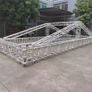 Hoạt động ngoài trời khung sân khấu Hợp kim nhôm giàn lều cho triển lãm Acrylic hiển thị ánh sáng khung cho các sự kiện ngoài trời - Product Image 3